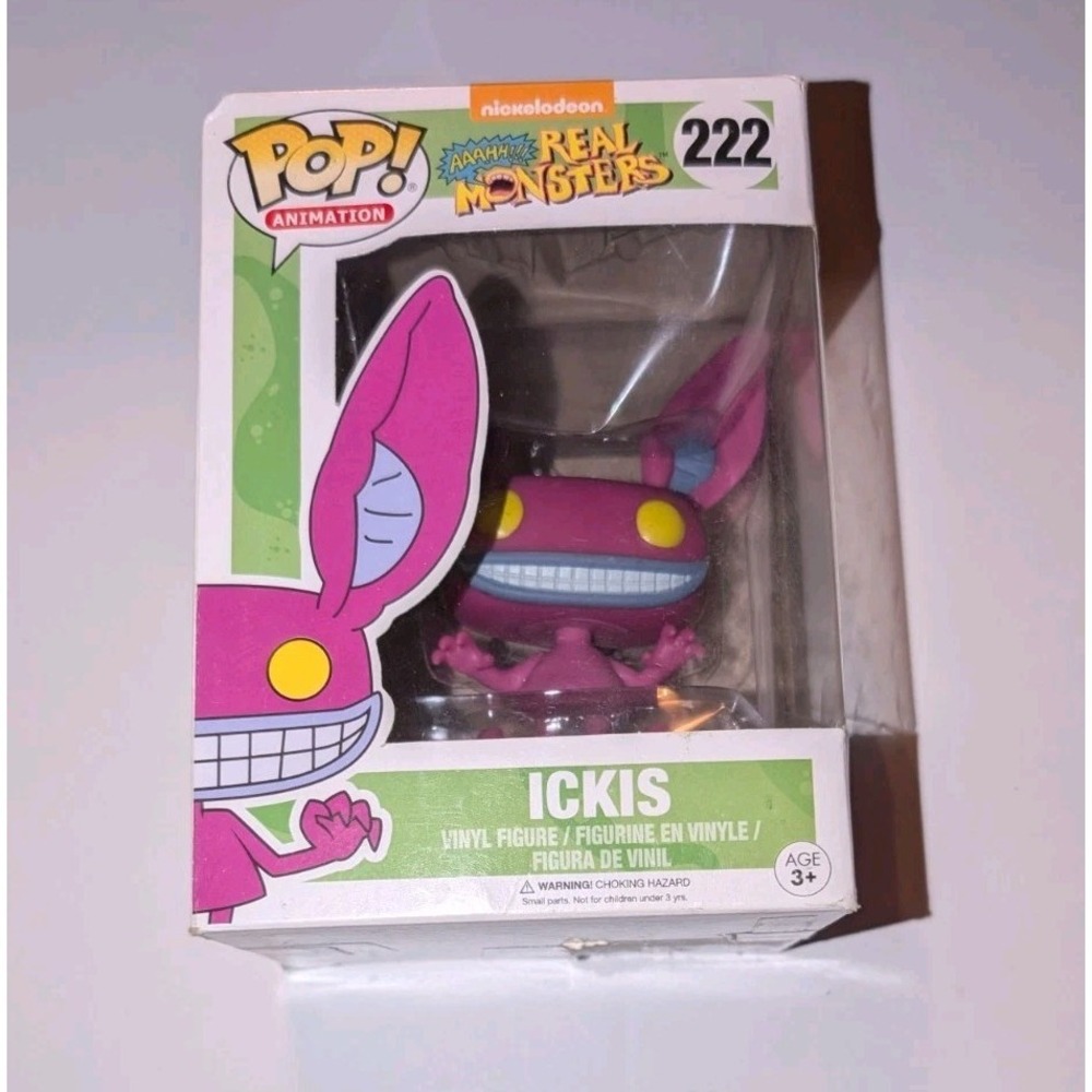 Funko POP! Animation: Aaahh!!! Real Monsters Ickis #222 Nickelodeon